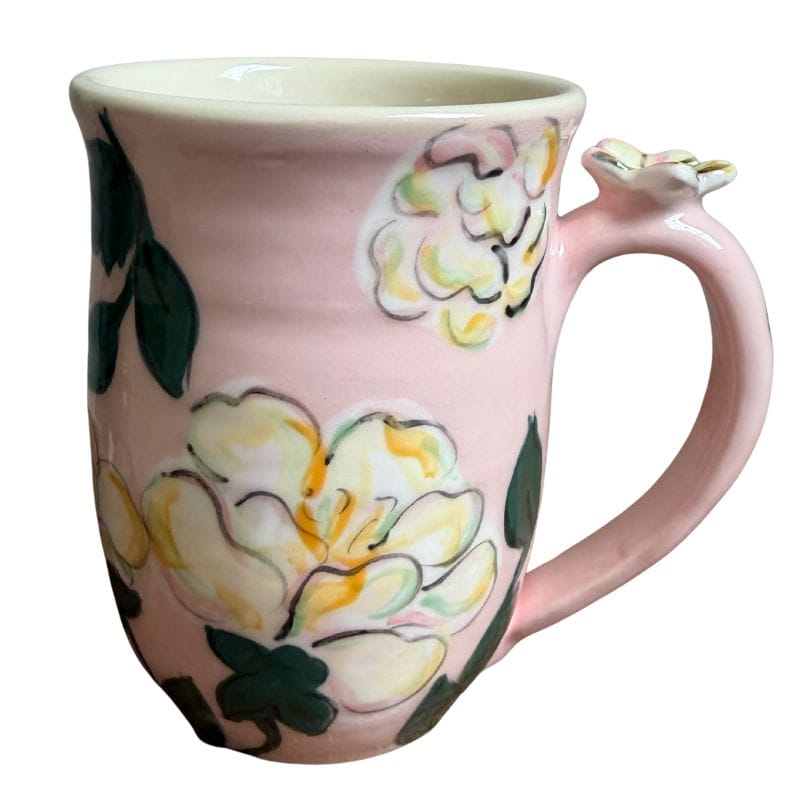Vintage Peony Mug