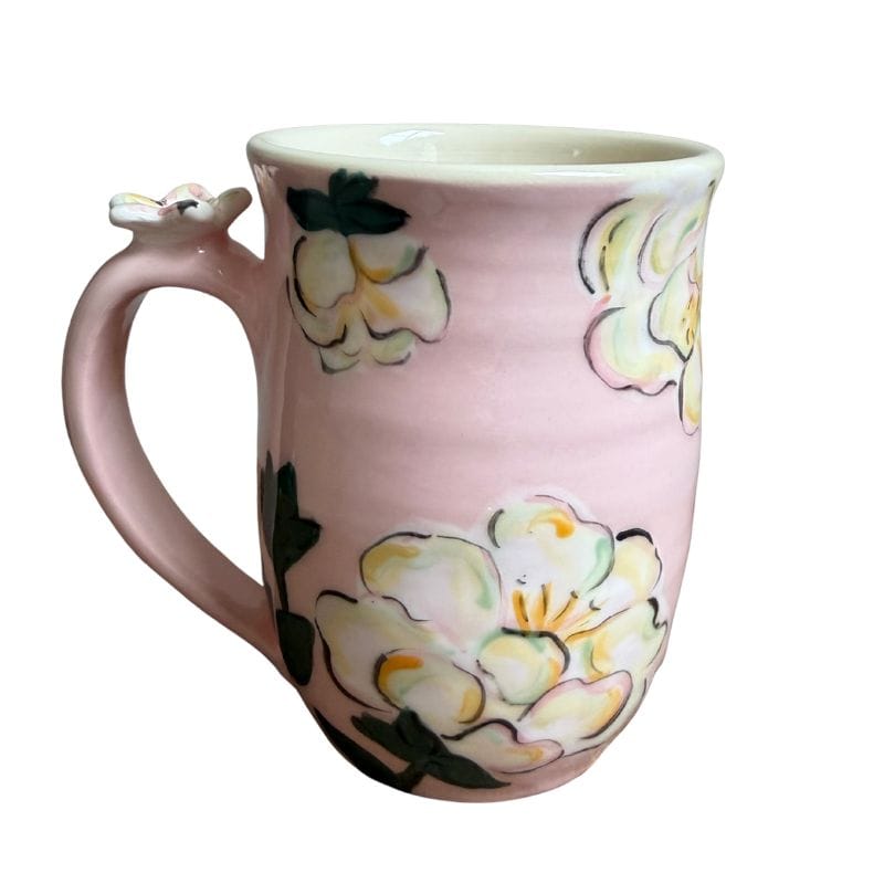 Vintage Peony Mug