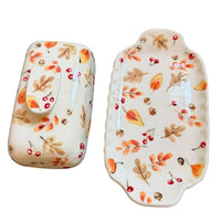 Autumn Spice Butter Dish