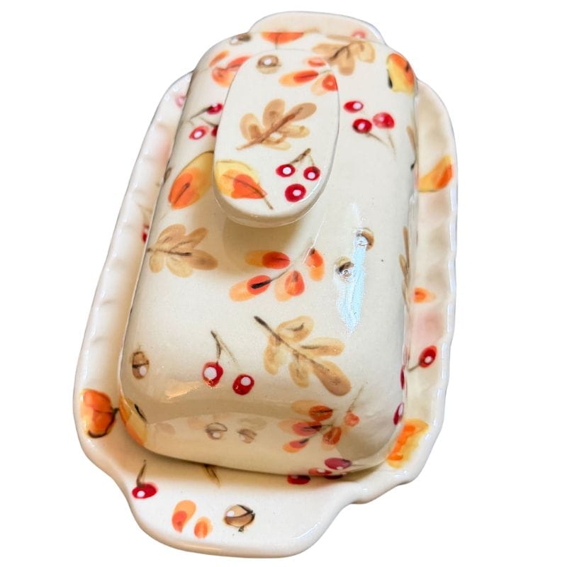 Autumn Spice Butter Dish