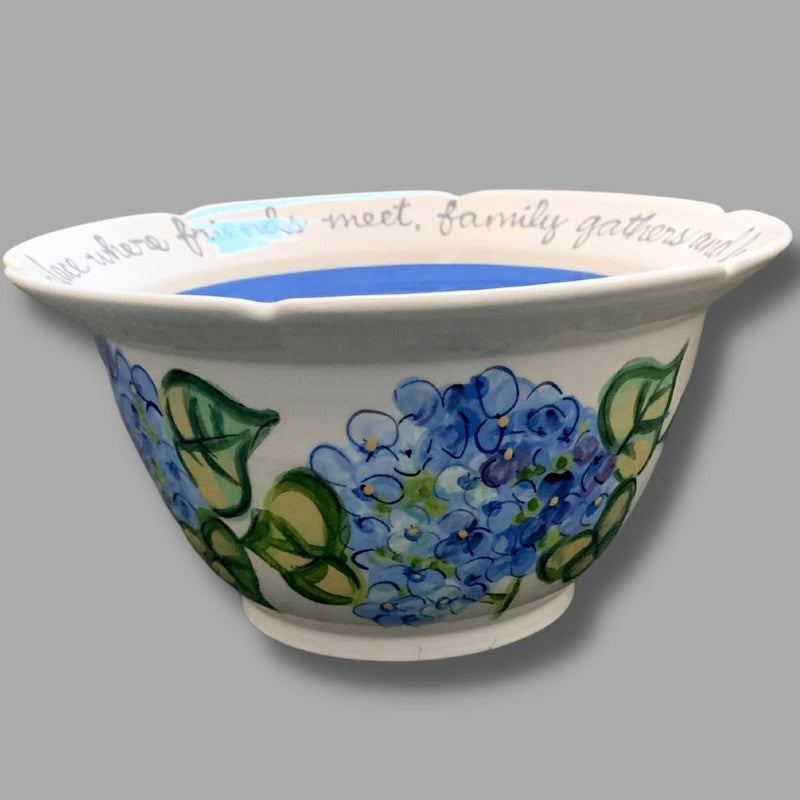 Hydrangea Blessing Bowl