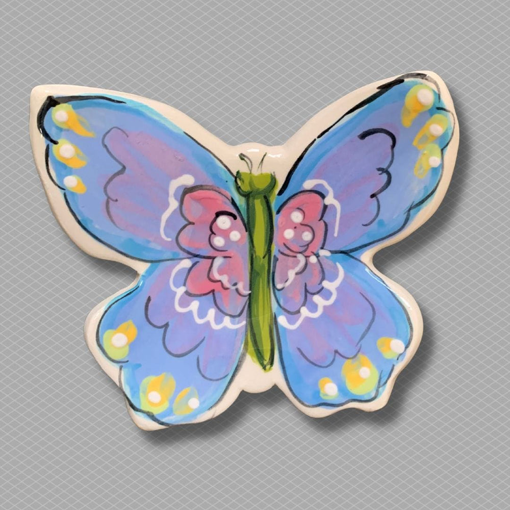 Butterfly: Blue/Purple Trinket Tray