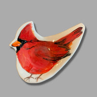 Cardinal Tea Bag Holder- Spoon Rest