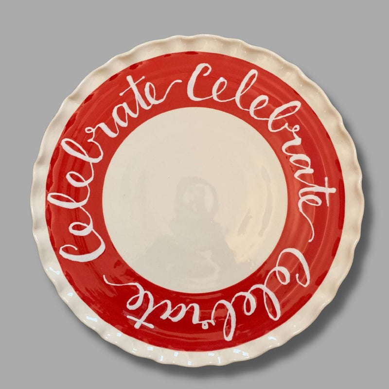 Celebration Large Plate (color options)