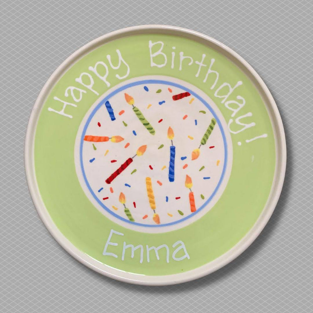 Happy Birthday Plate