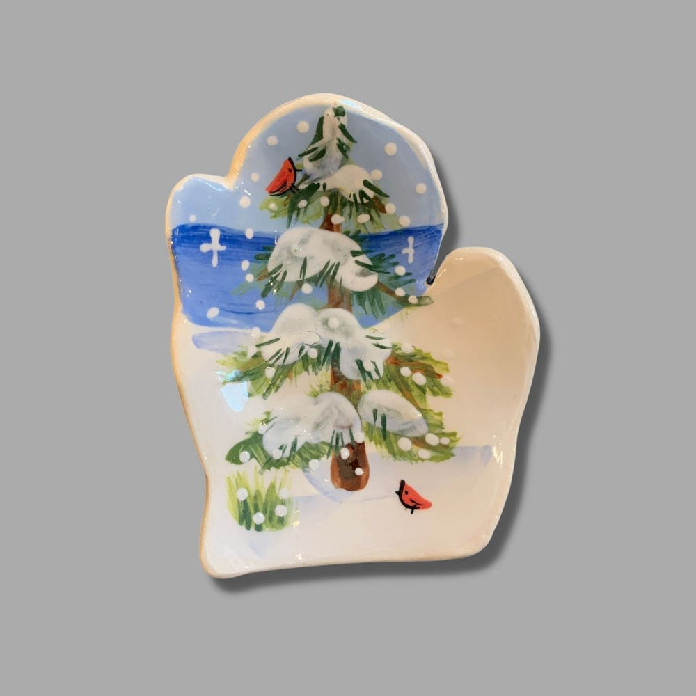 Winter Michigan Trinket Tray