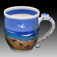 Beach Series Pottery Mug