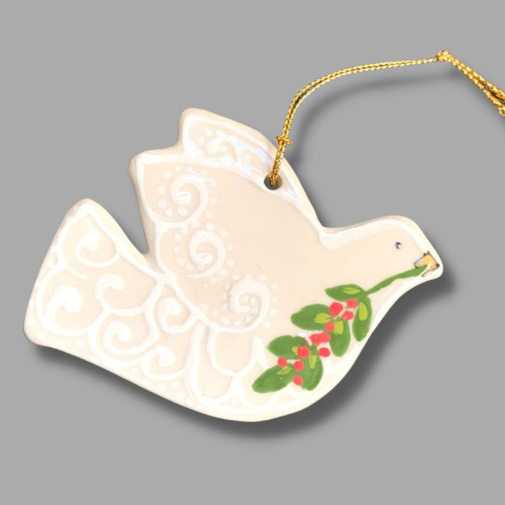 Christmas Dove Ornament