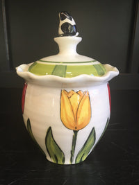 Tulip Candy Jar front view
