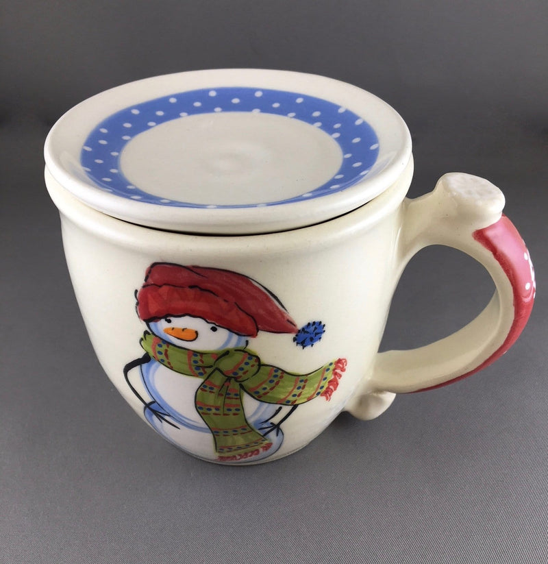 Mug Cover with snowman mug