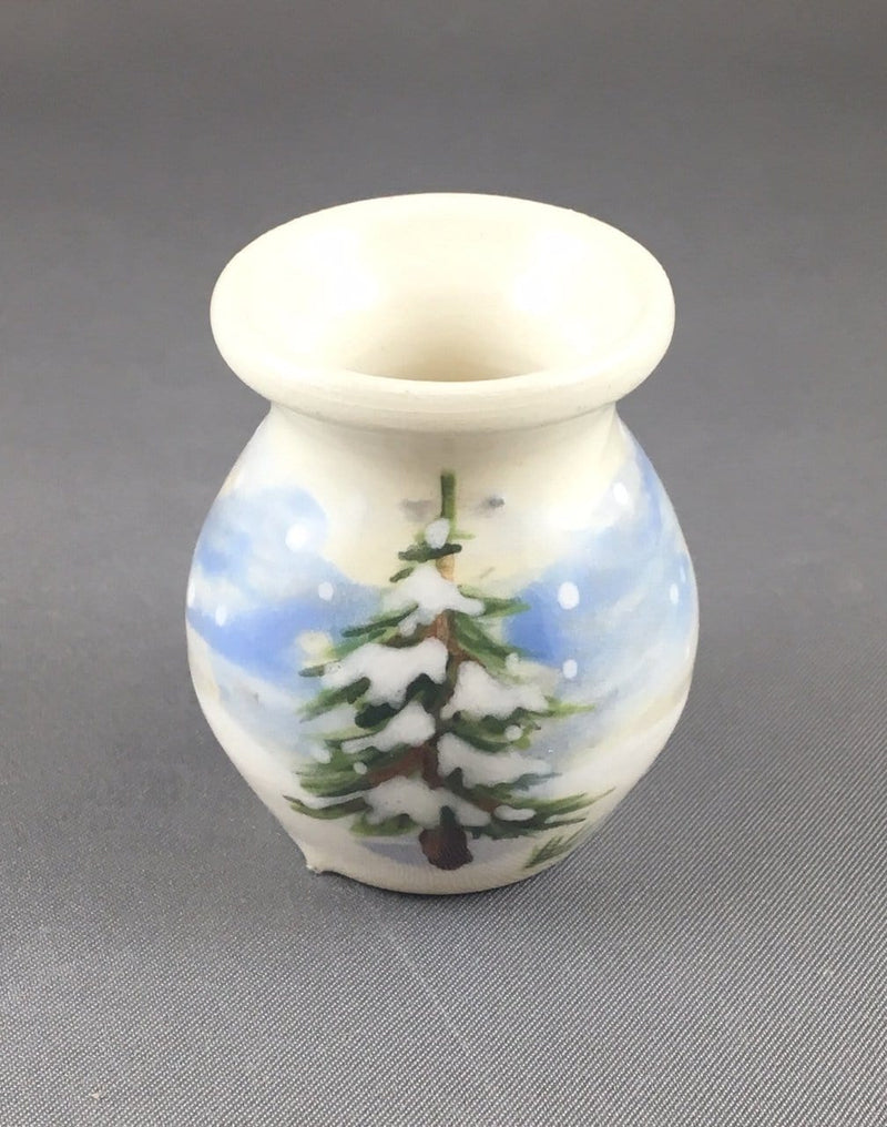 Winter Tree Mini Vase