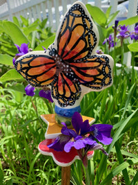 Monarch Garden Sculpture