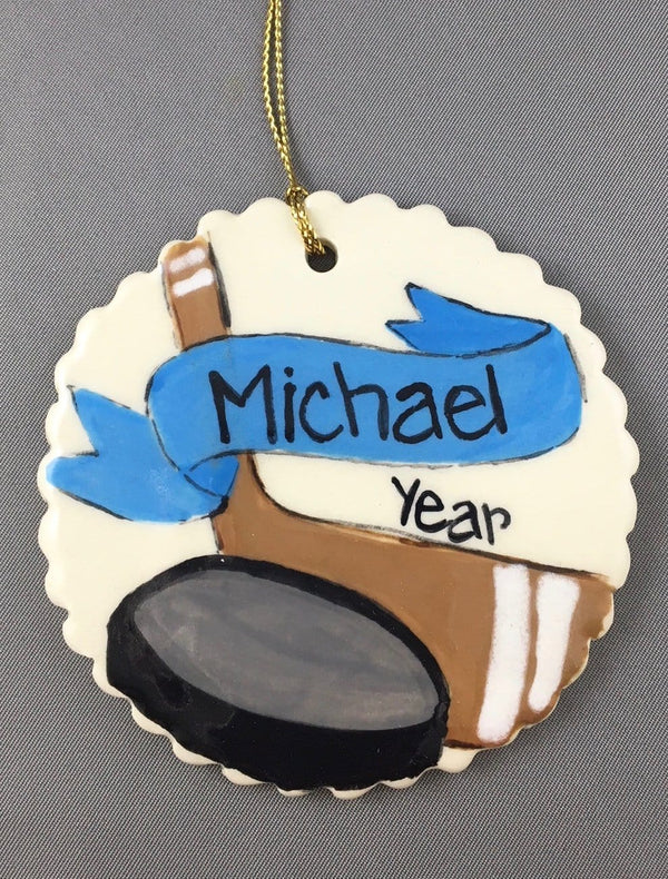 Hockey Ornament