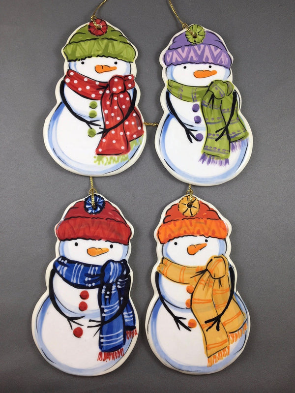 Small Snowman Ornaments
