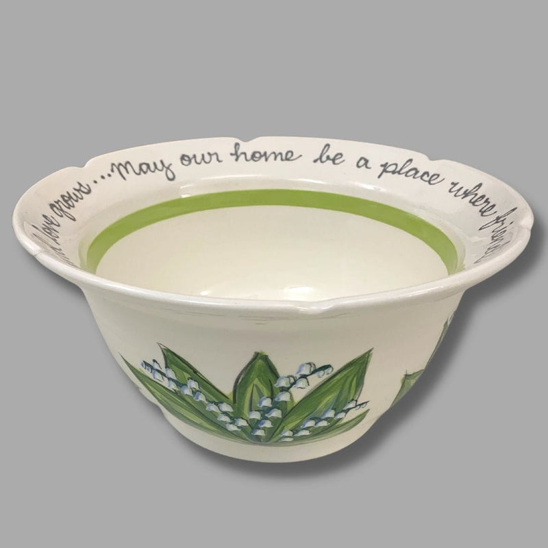 Lily of the Valley Blessing Bowl