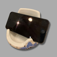Blue Flower Phone and Tablet Holder