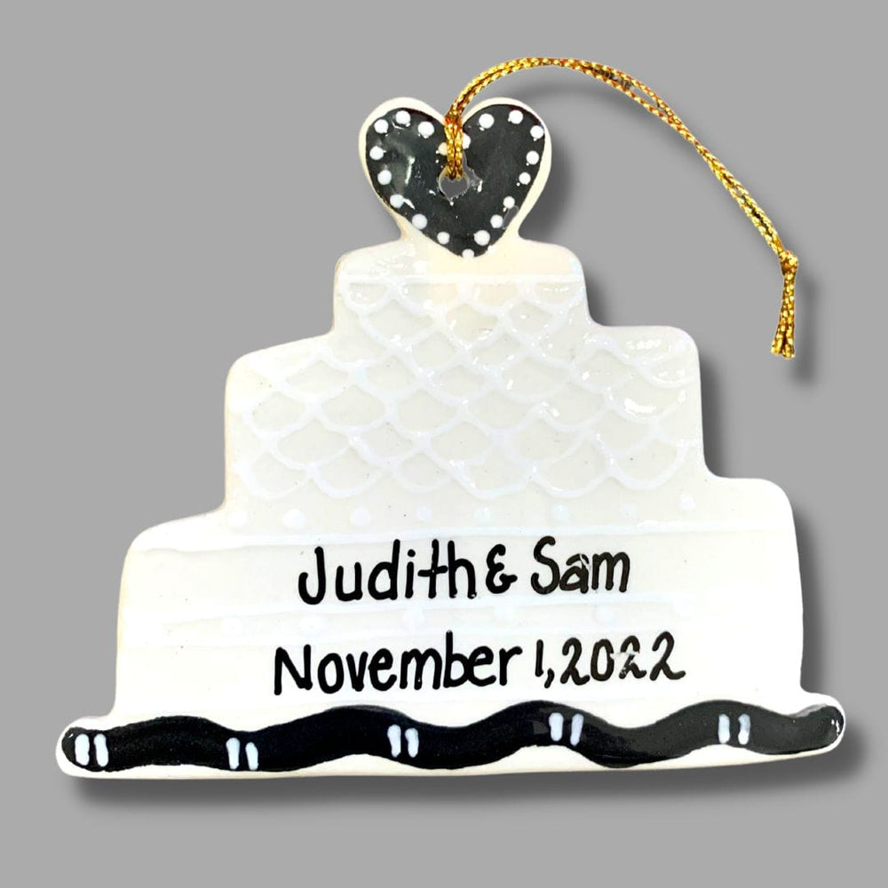 Wedding Cake Ornament